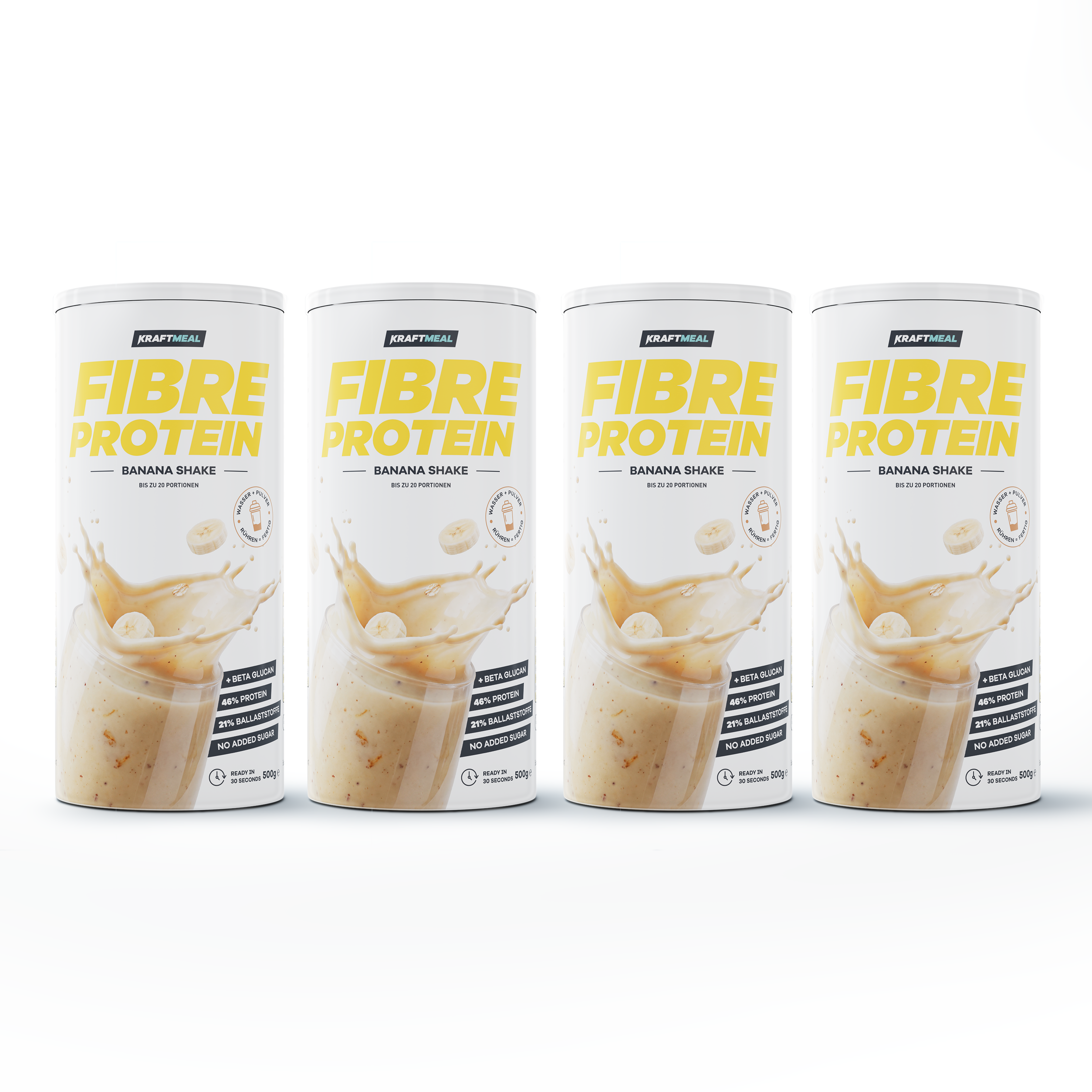 Kraftmeal | Fiber Protein Shake | Banana