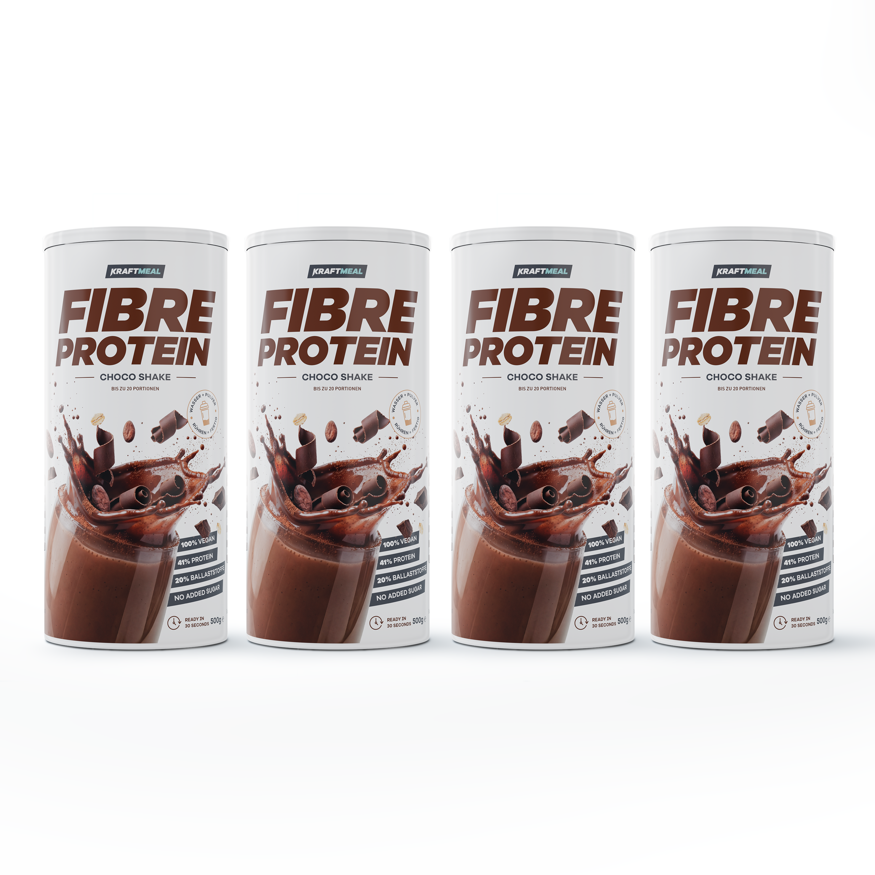 Kraftmeal | Fiber Protein Shake | Choco