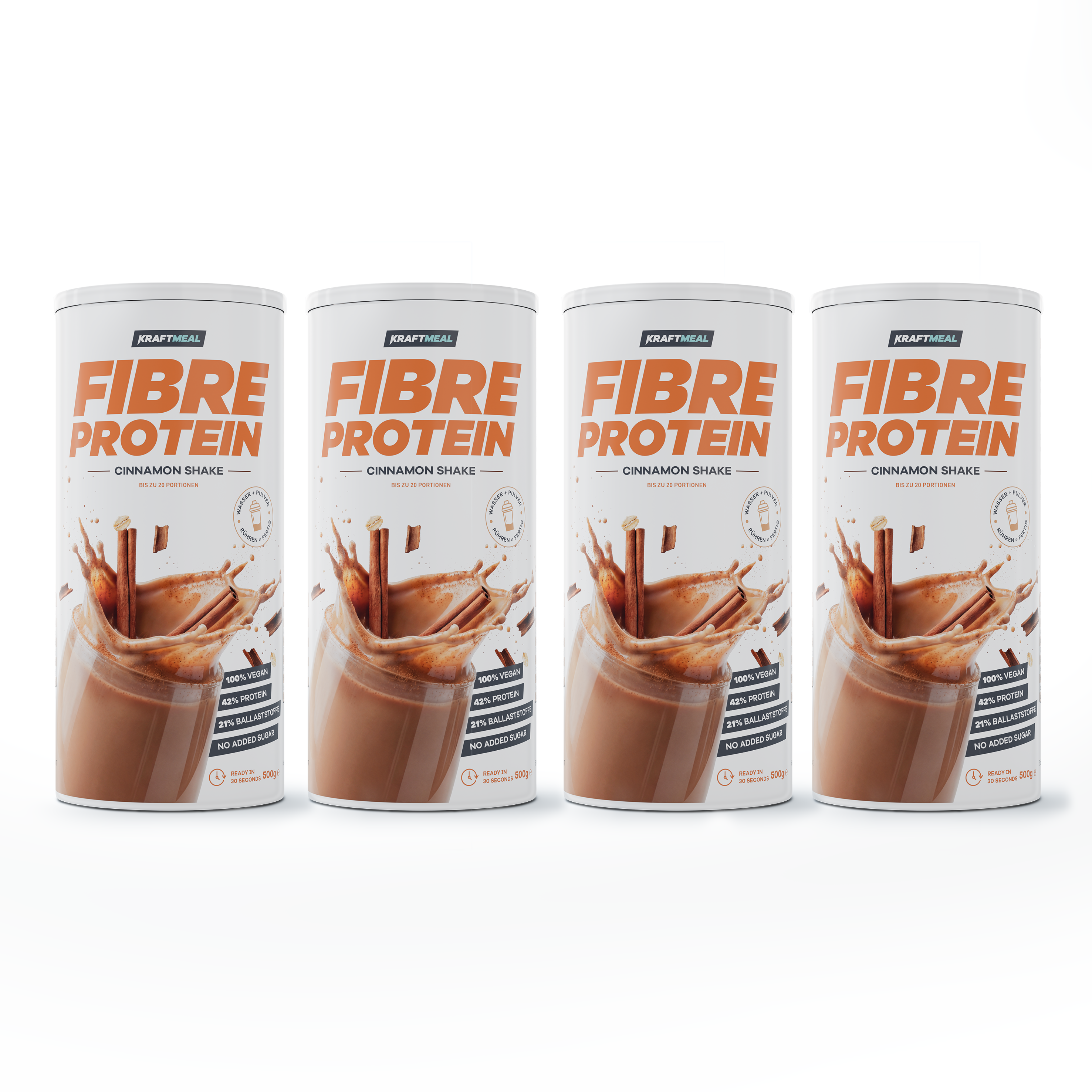 Kraftmeal | Fiber Protein Shake | Cinnamon