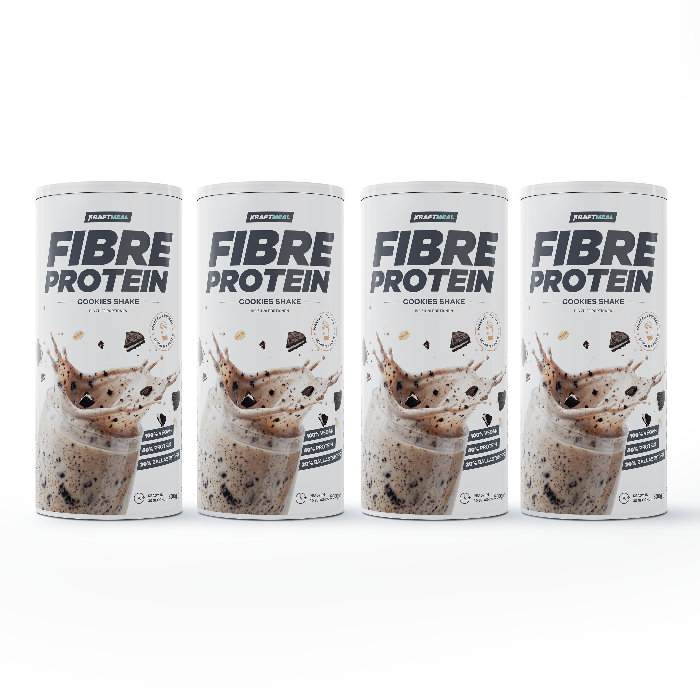 Kraftmeal | Fiber Protein Shake | Cookies