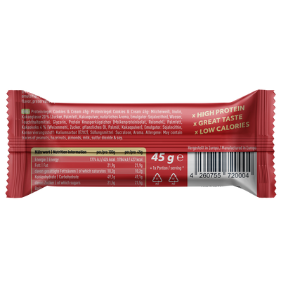 Burly | Banana| 20x45g | Protein Riegel