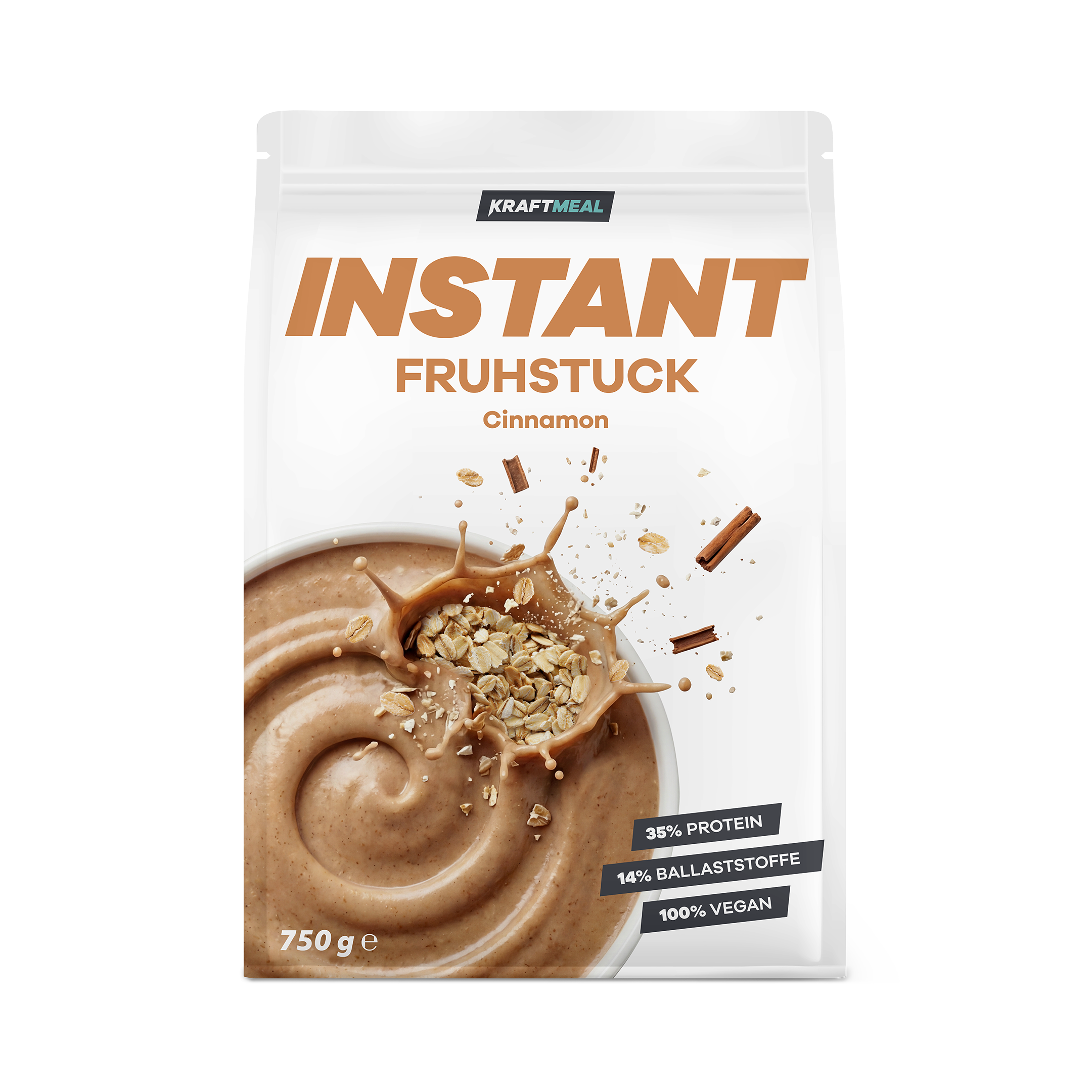 Kraftmeal | Instant Fruhstuck | Cinnamon | 750g