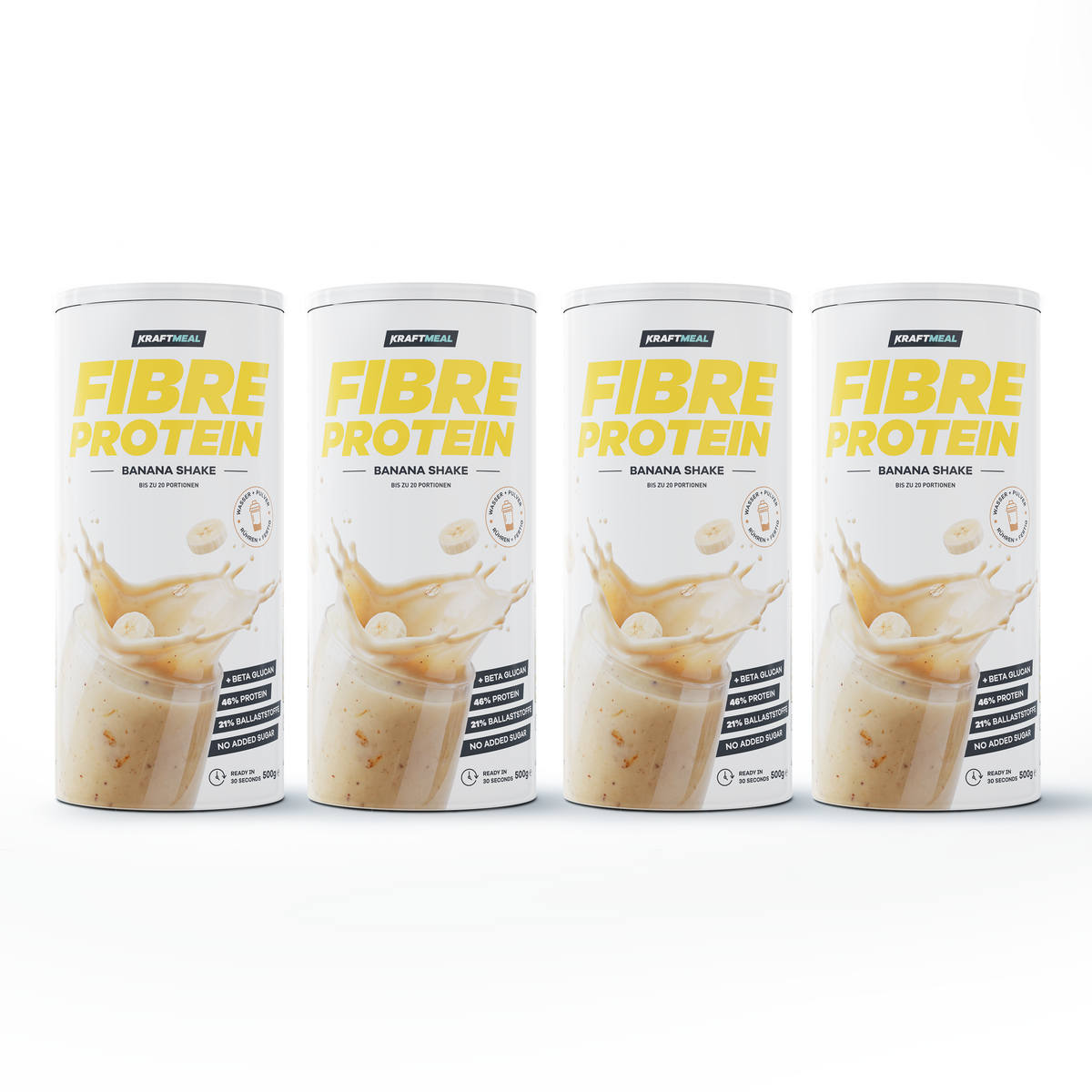 Kraftmeal | Fiber Protein Shake | Banana