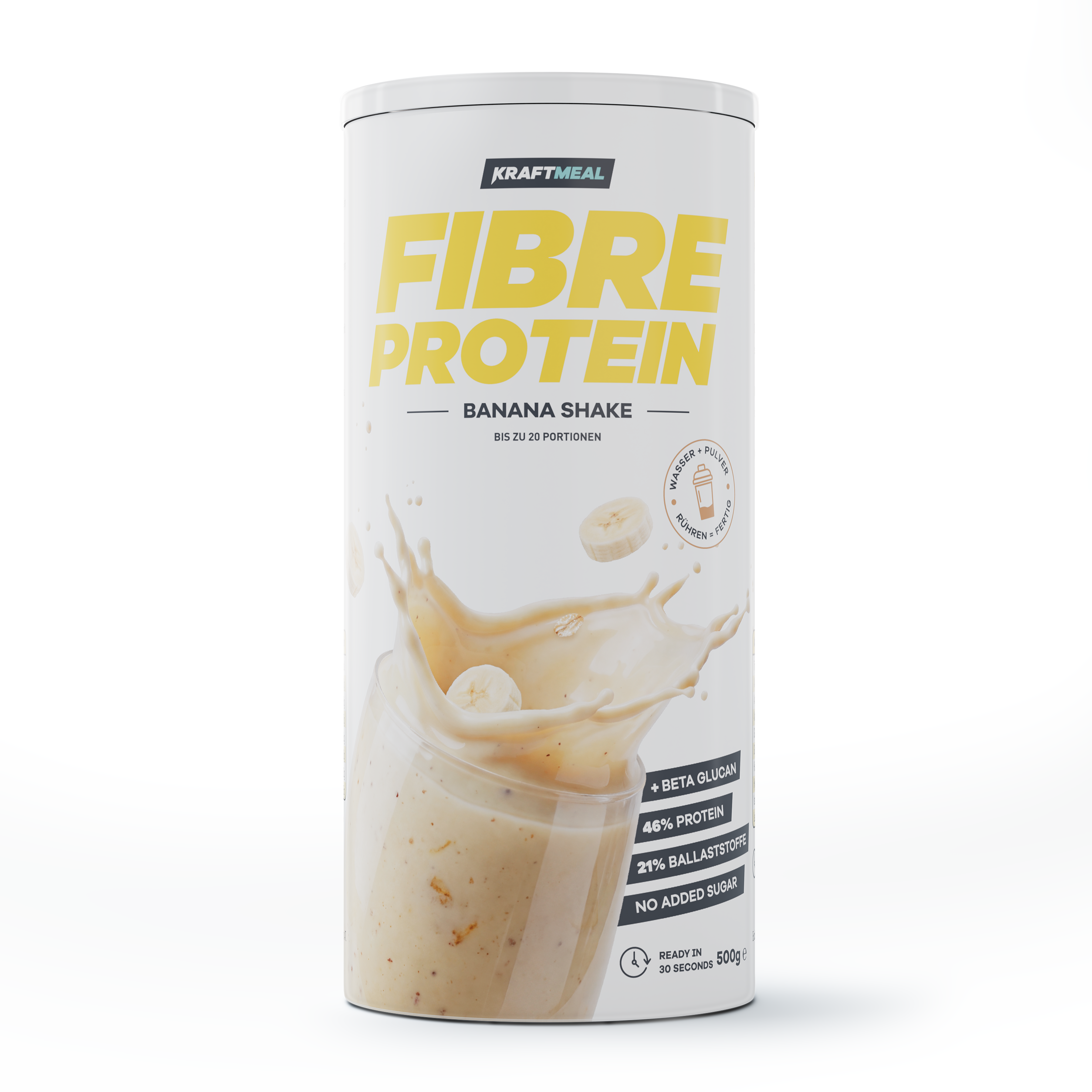 Kraftmeal | Fiber Protein Shake | Banana