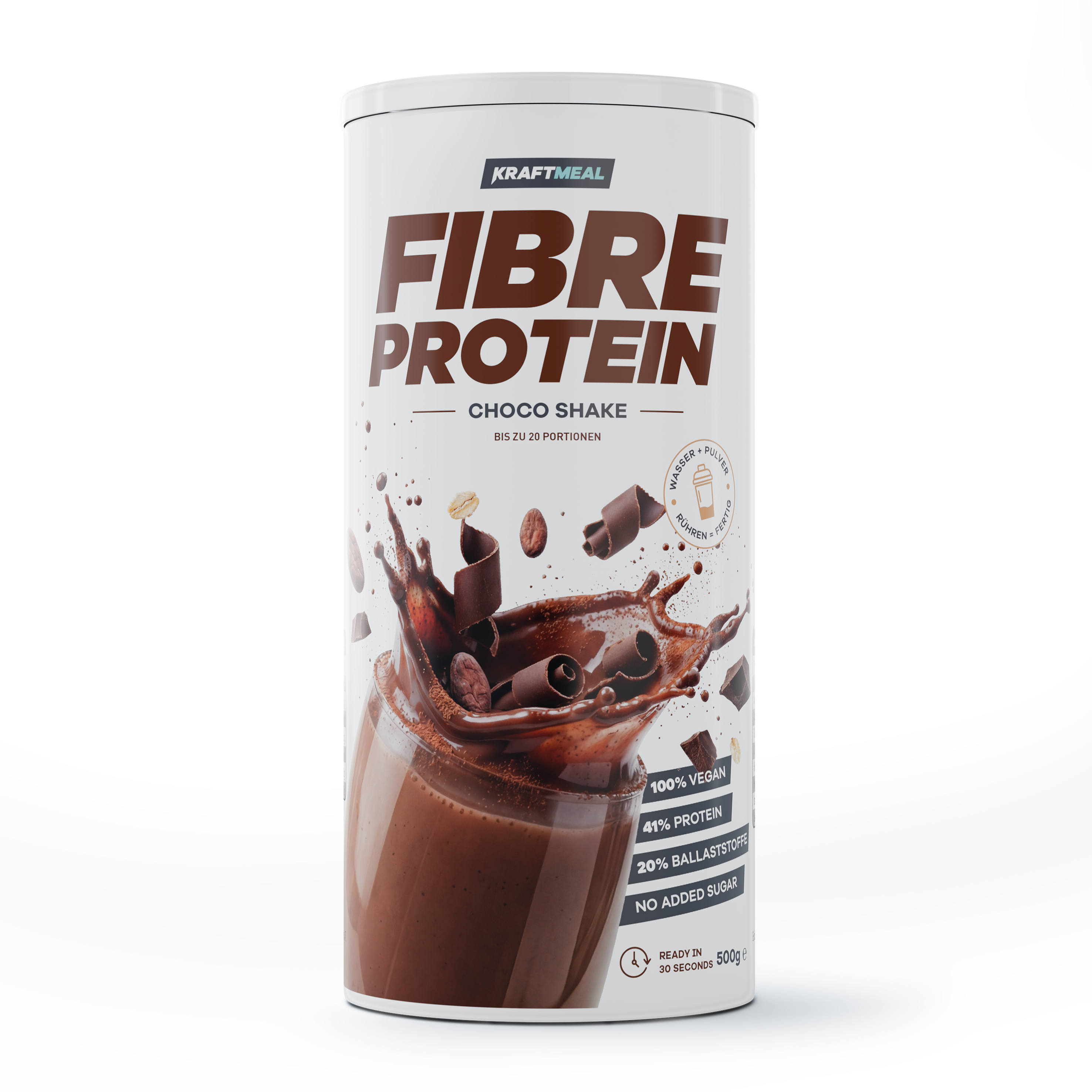 Kraftmeal | Fiber Protein Shake | Choco