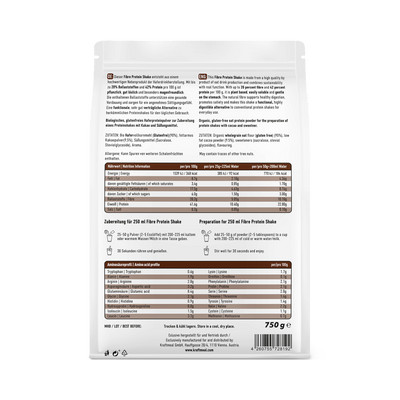 Power meal | Fiber Protein Shake | Choco | 750g