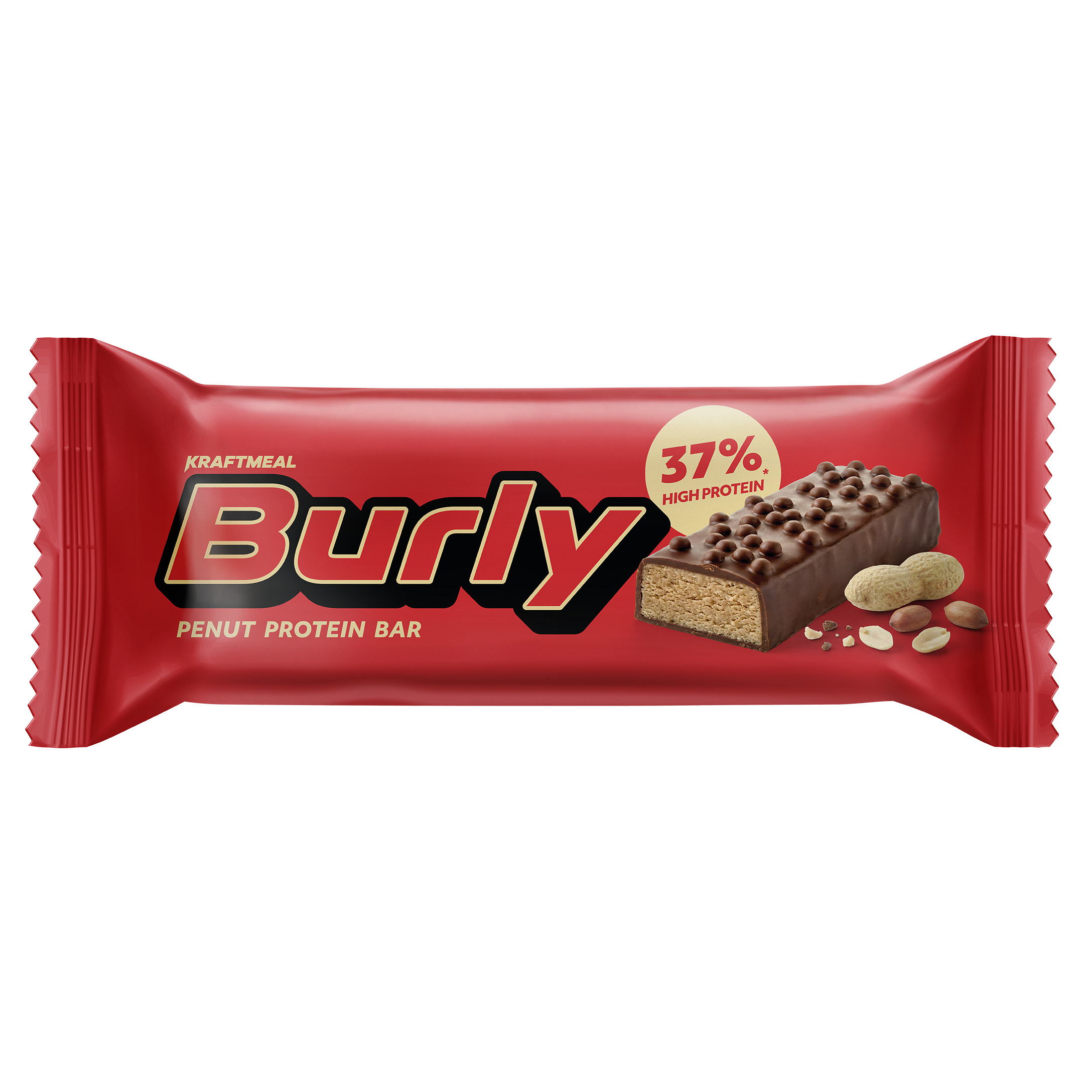 Burly | Peanut | 20x45g | Protein Riegel